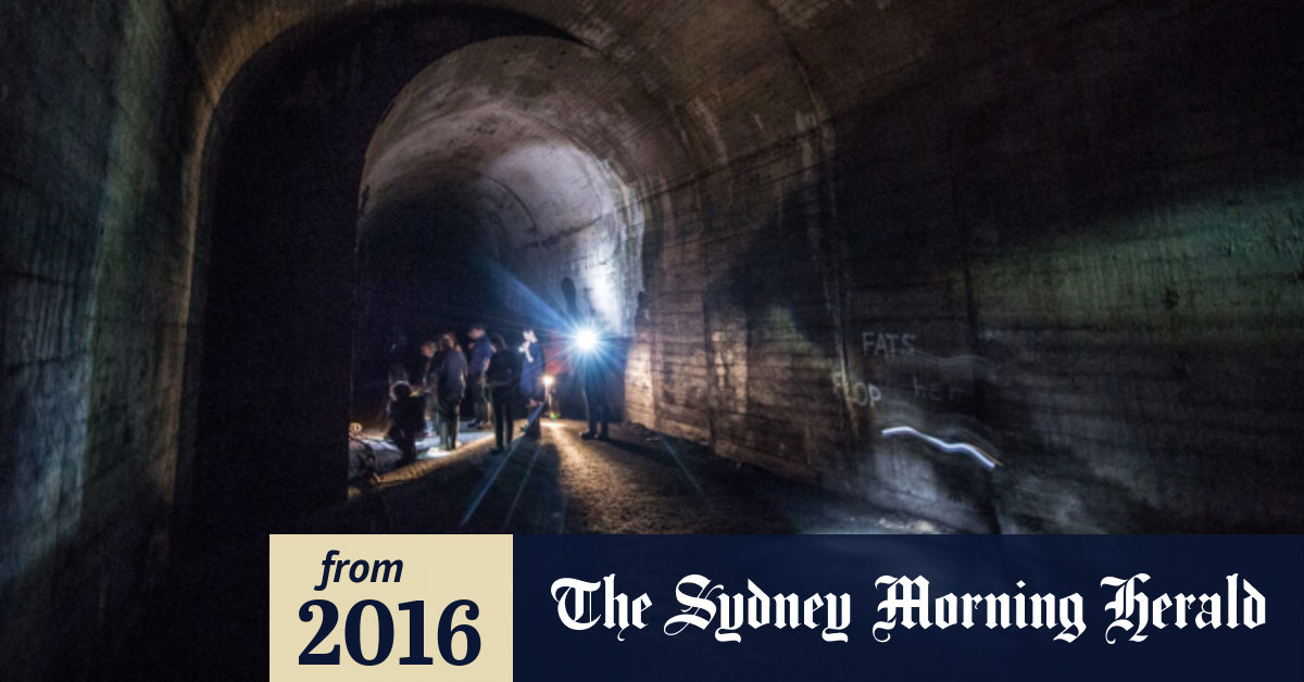 Abandoned Sydney train tunnels and platforms